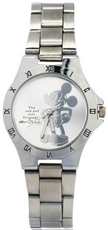 WeTime Dětské hodinky s motivem Mickey Mouse - stříbrná - SLEVA + 2 měsíce na vrácení zboží