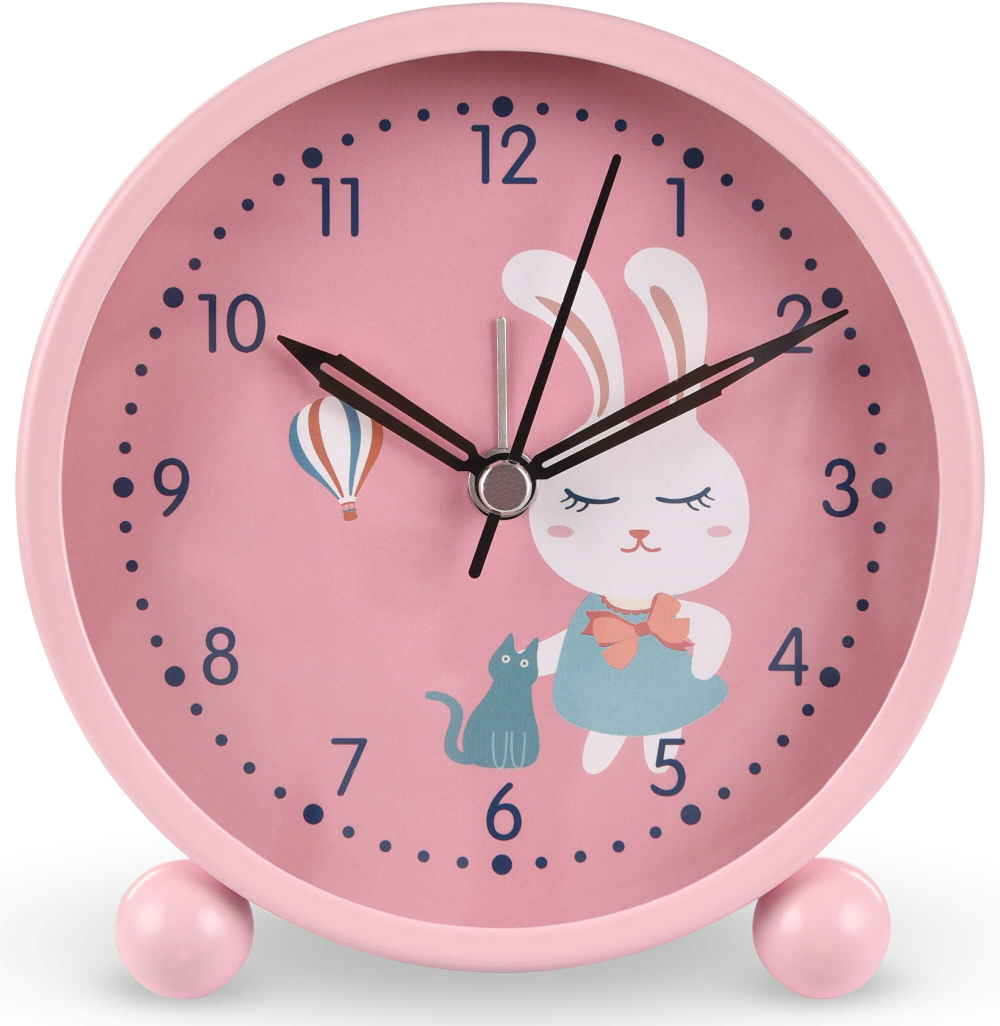 WeTime Dětský budík s motivem kočky + 2 měsíce na vrácení zboží