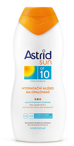 Hydratační mléko na opalování OF 10 Sun