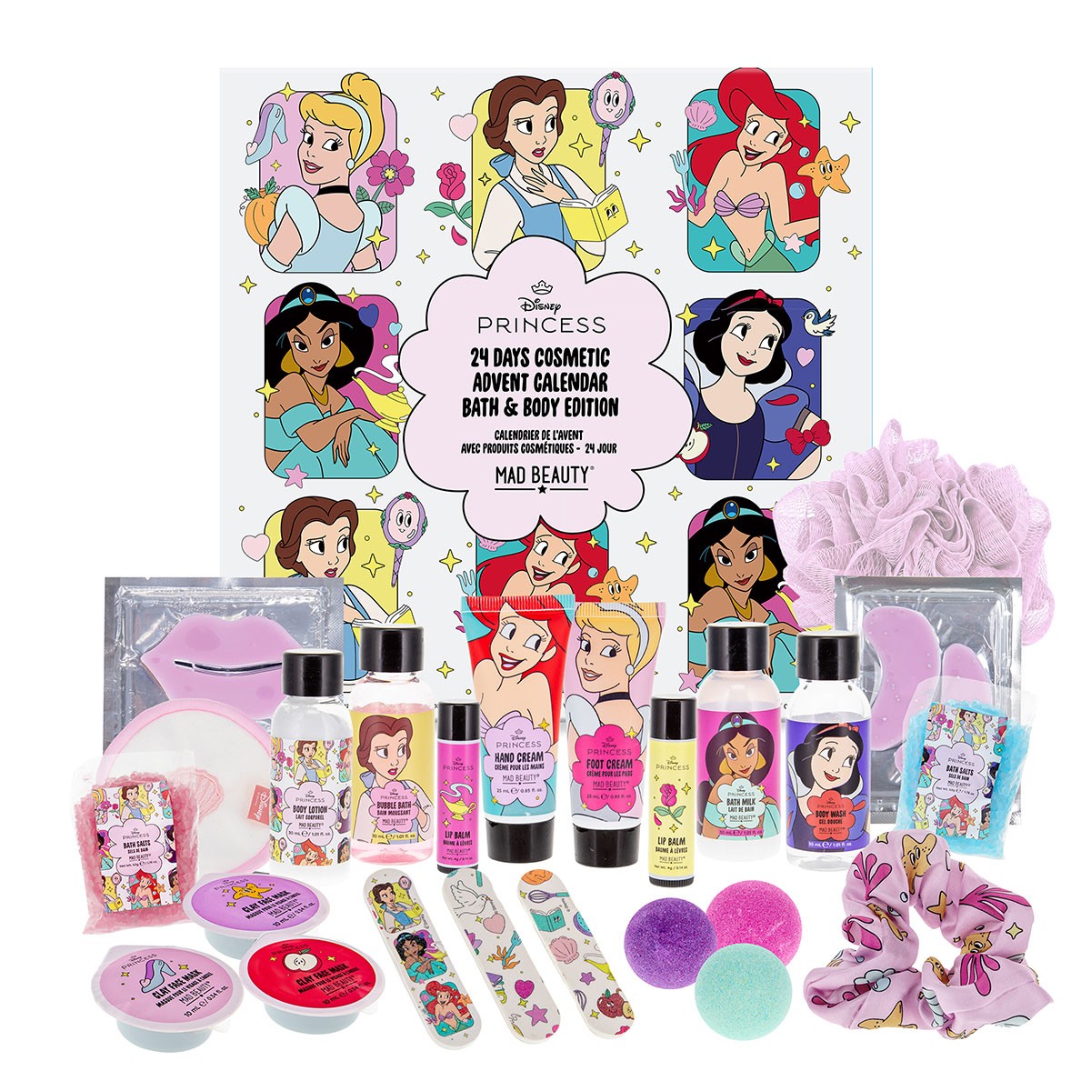 Accentra Detský adventný kalendár Disney Princess