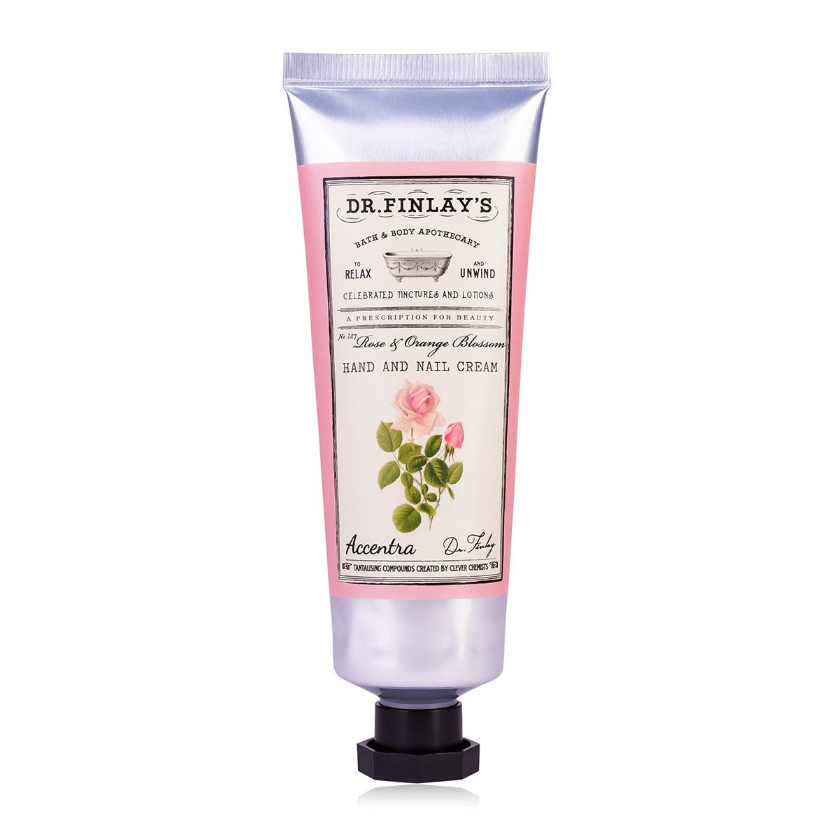 Accentra Krém na ruce Rose & Orange Blossom Dr. Finlay`s Hand and Nail Cream 60 ml