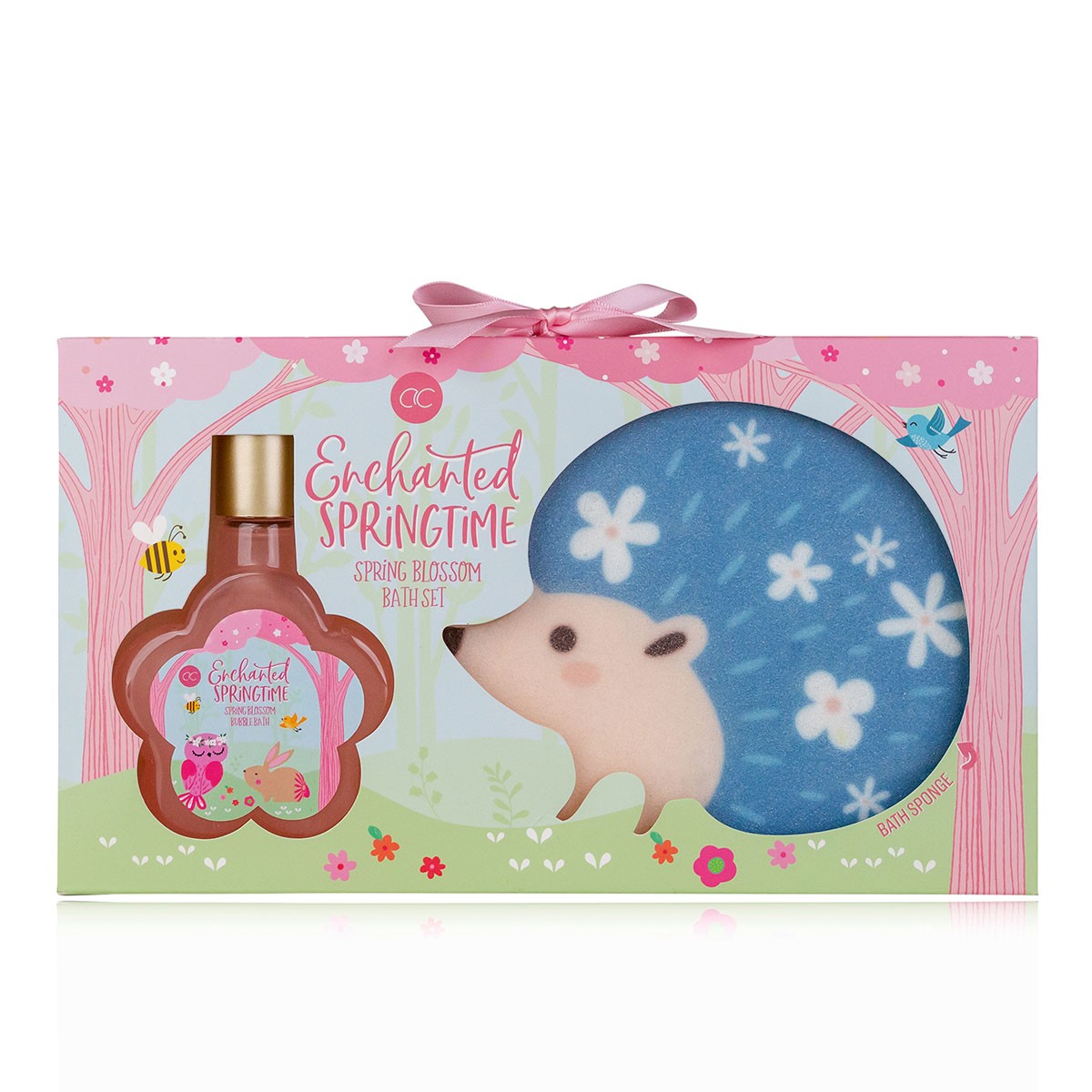 Accentra Sada koupelové péče s mycí houbou Enchanted Springtime