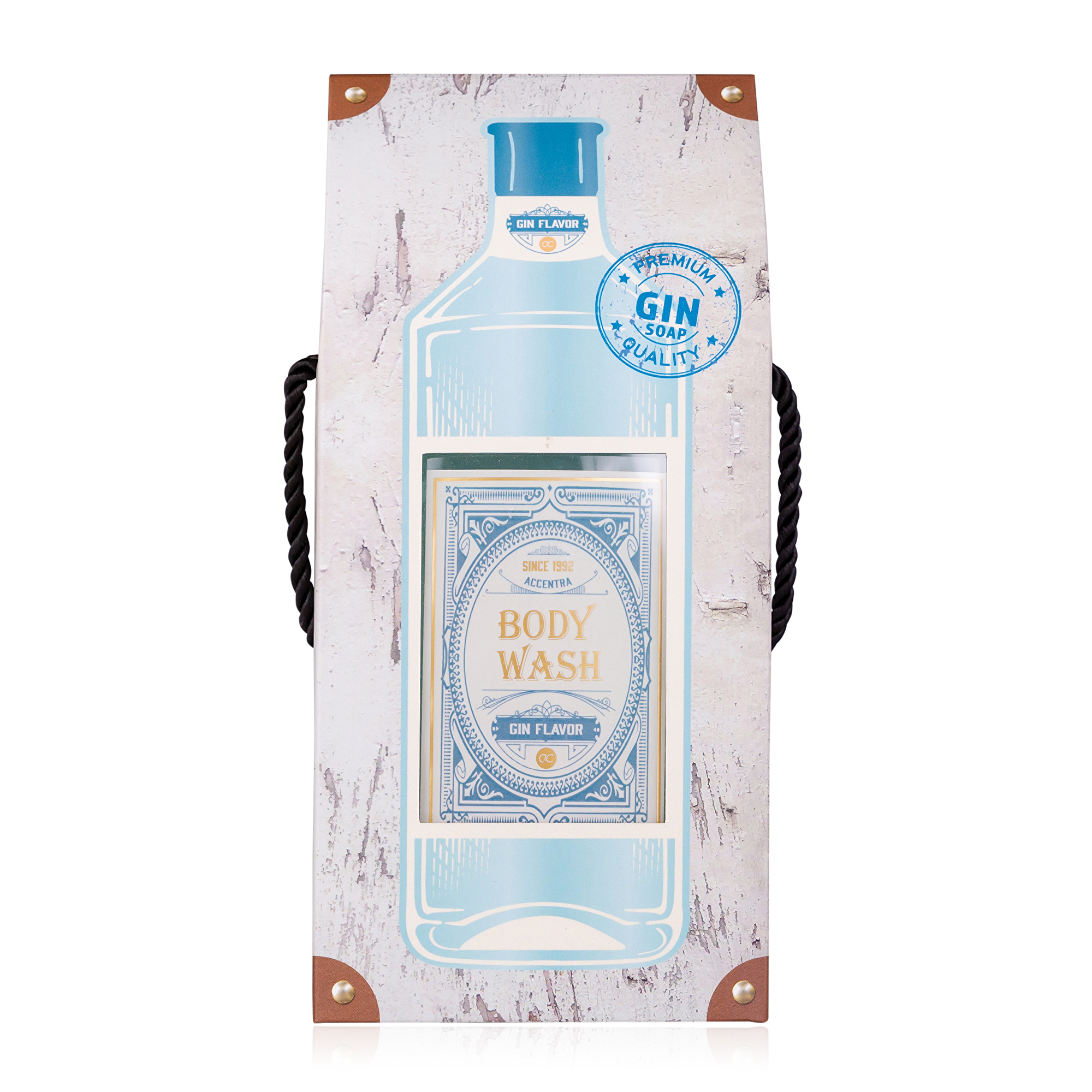 Accentra Sprchový gél v darčekovej krabičke Gin Flavor (Body Wash) 400 ml