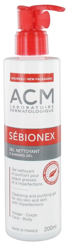 Zobrazit detail výrobku ACM Čisticí gel na problematickou pleť Sébionex (Cleansing Gel) 200 ml