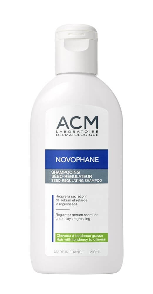 ACM Šampon regulující tvorbu mazu Novophane (Sebo-Regulating Shampoo) 200 ml