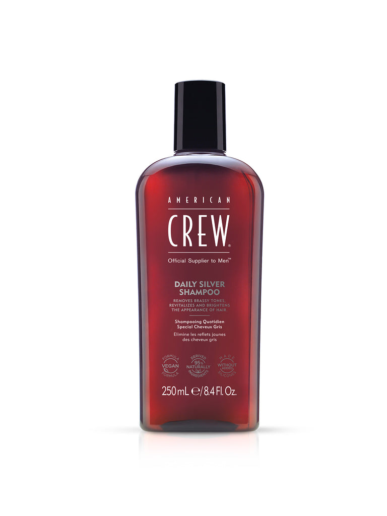 American Crew Daily Silver Shampoo šampón na biele a šedivé vlasy 250 ml