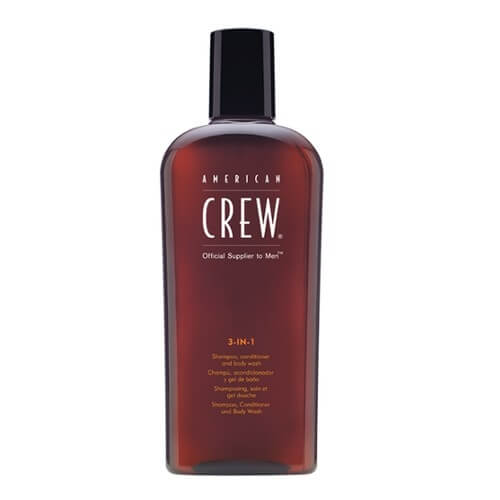 American Crew Multifunkční přípravek na vlasy a tělo (3-in-1 Shampoo, Conditioner And Body Wash) 250 ml