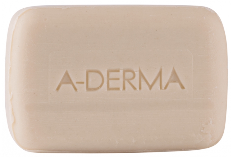 A-DERMA Zklidňující tuhé mýdlo syndet (Soap Free Dermatological Bar) 100 g