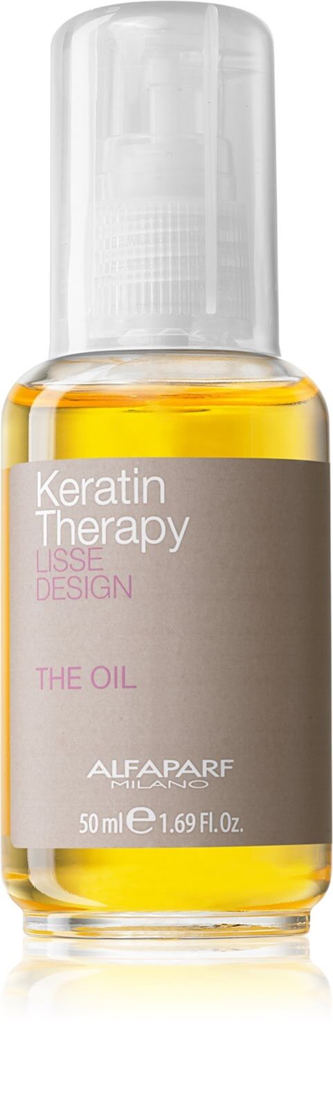 Alfaparf Milano Vyživující olej na vlasy Lisse Design Keratin Therapy (The Oil) 50 ml