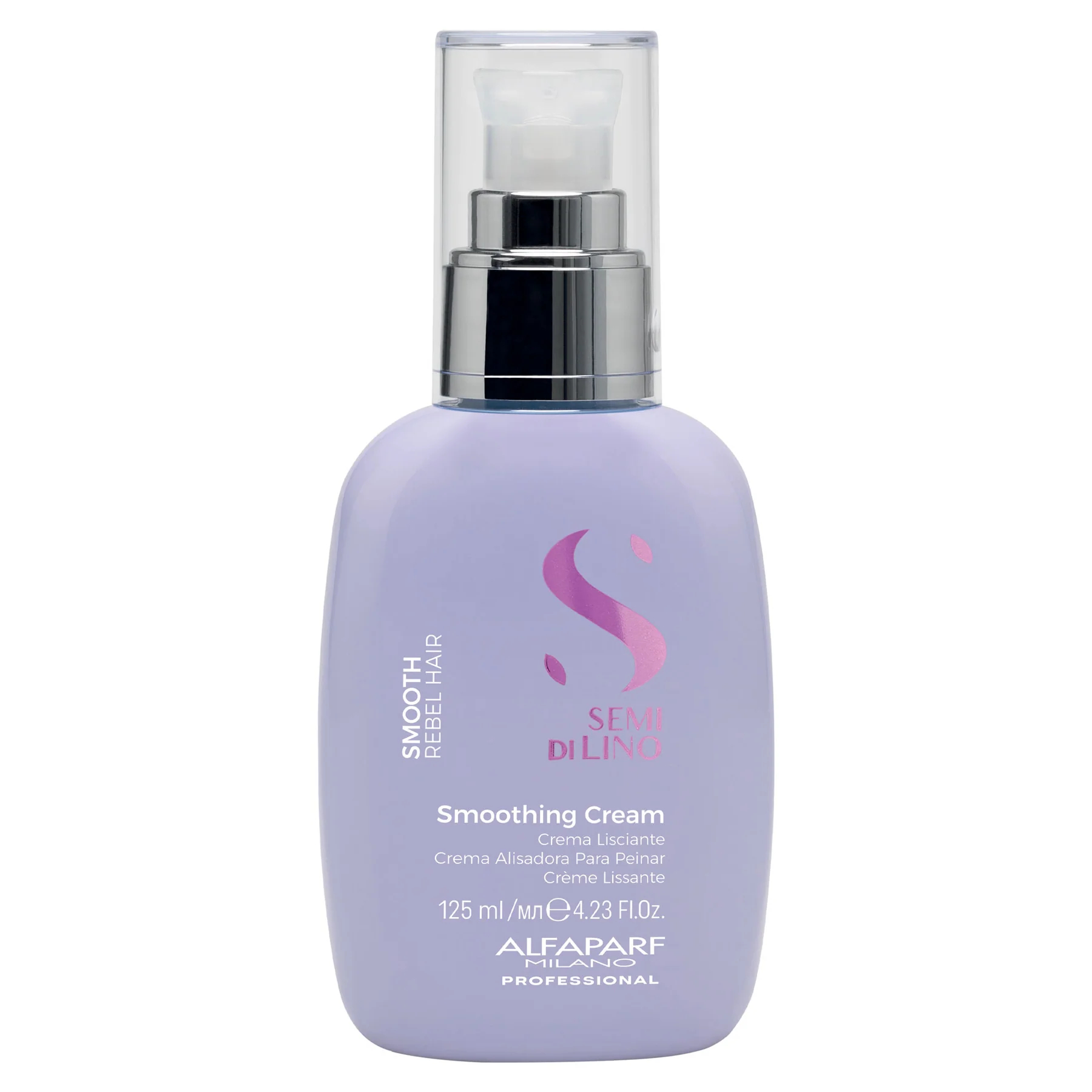 Alfaparf Milano Uhlazující krém pro nepoddajné vlasy Semi Di Lino Smooth (Smoothing Cream) 125 ml