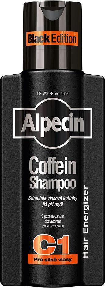 Zobrazit detail výrobku Alpecin Kofeinový šampon proti vypadávání vlasů C1 Black Edition (Coffein Shampoo) 250 ml