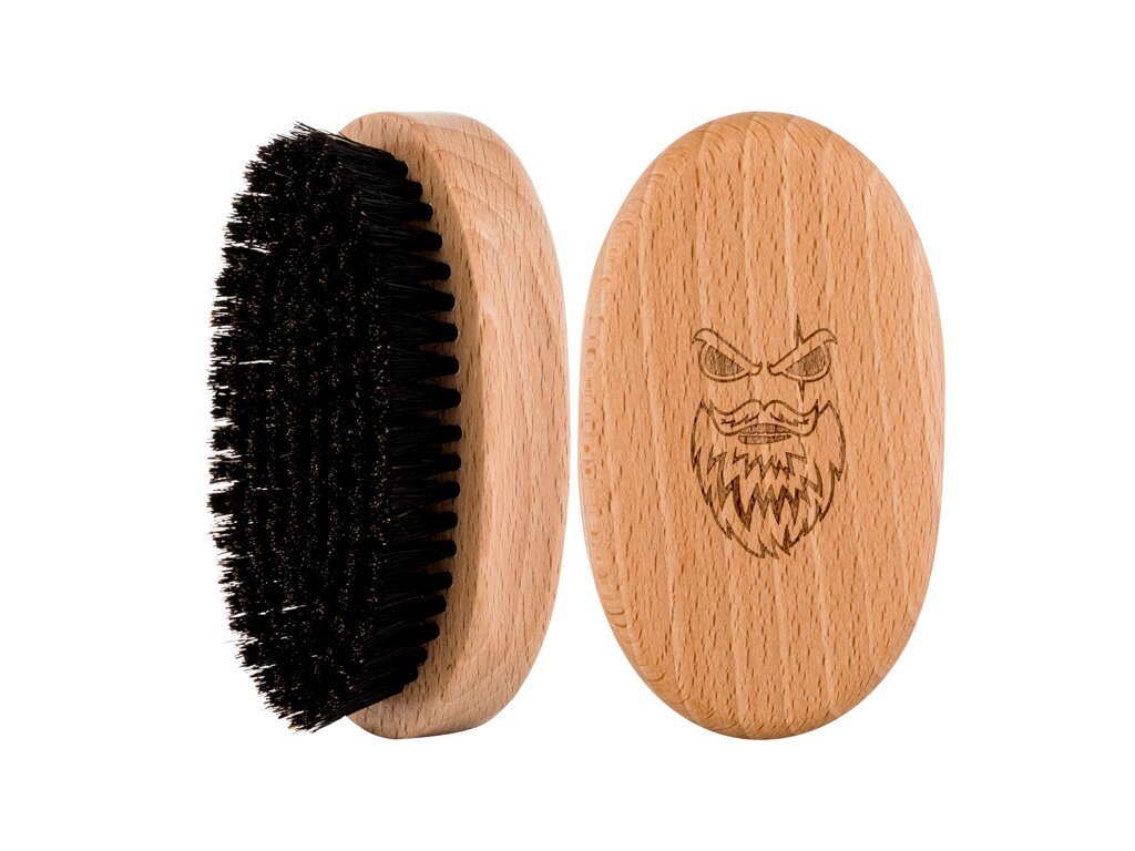 Angry Beards Dřevěný kartáč na vousy Harden (Beard Brush)
