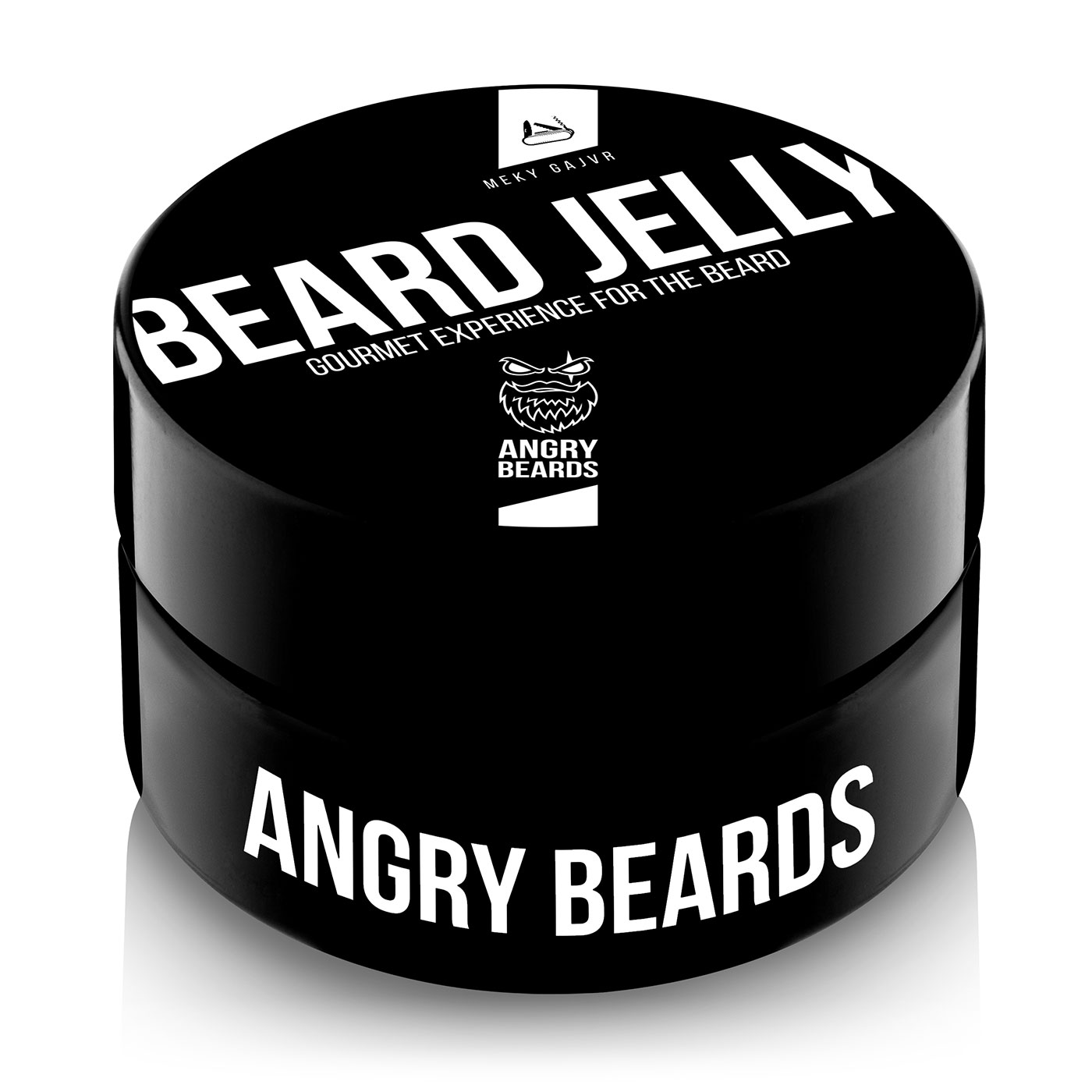 Levně Angry Beards Oleogel na vousy Meky Gajvr (Beard Jelly) 26 g