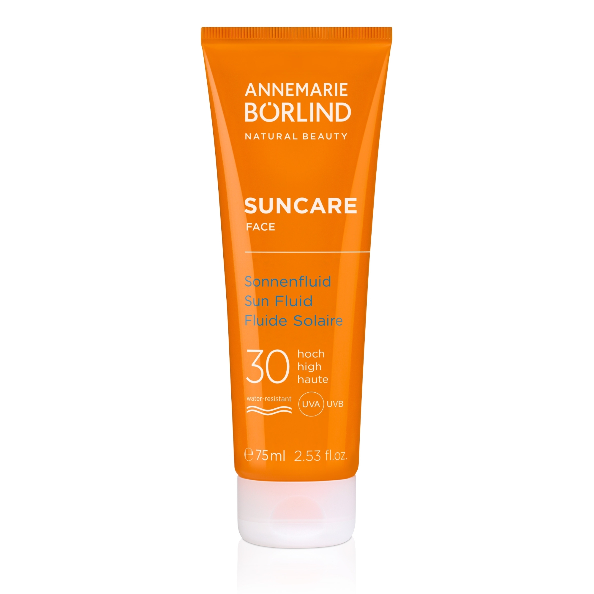 ANNEMARIE BORLIND Opaľovací fluid na tvár SPF 30 Suncare (Sun Fluid) 75 ml