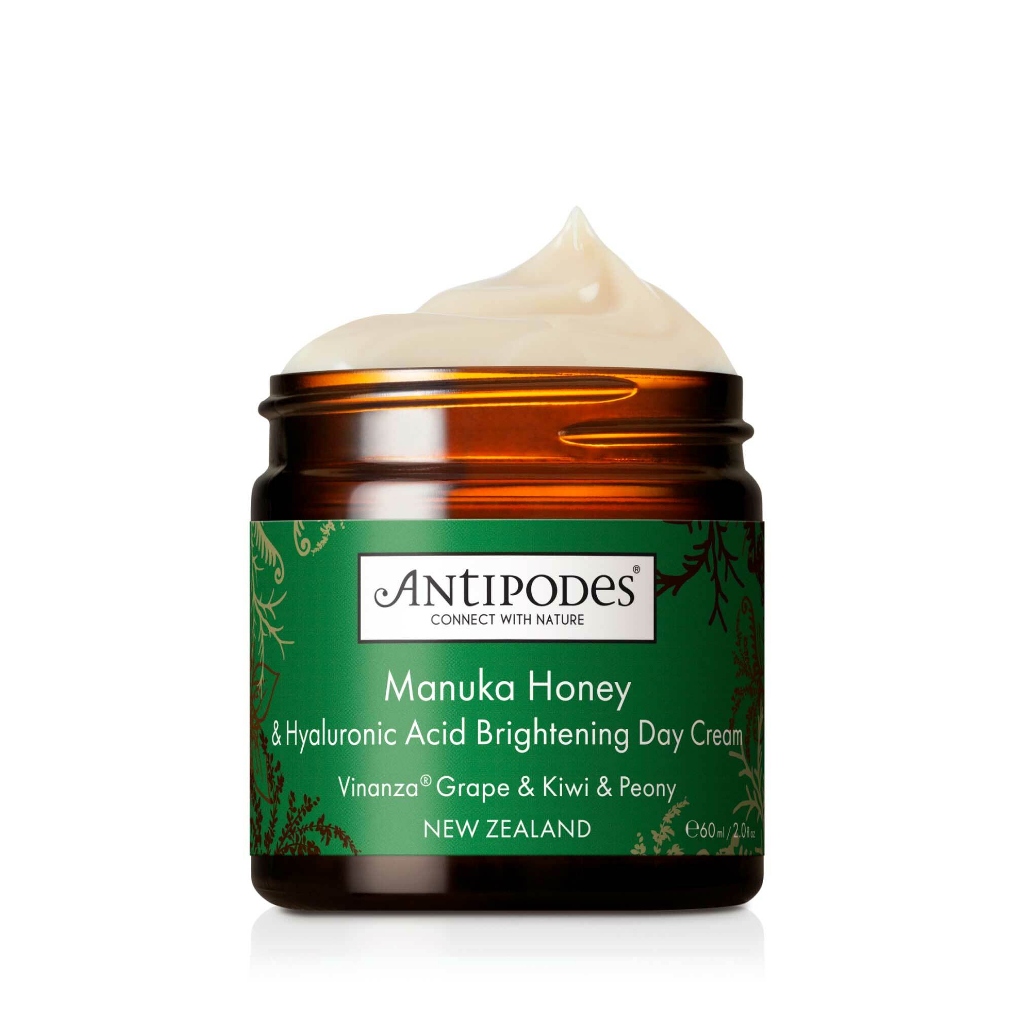 Zobrazit detail výrobku Antipodes Denní rozjasňující pleťový krém Manuka Honey (Hyaluronic Acid Brightening Day Cream) 60 ml