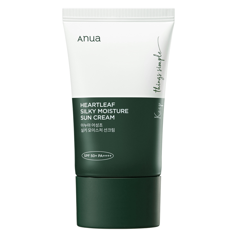 Anua Hydratačný opaľovací krém na tvár SPF 50+ Heartleaf (Silky Moisture Sun Screen) 50 ml