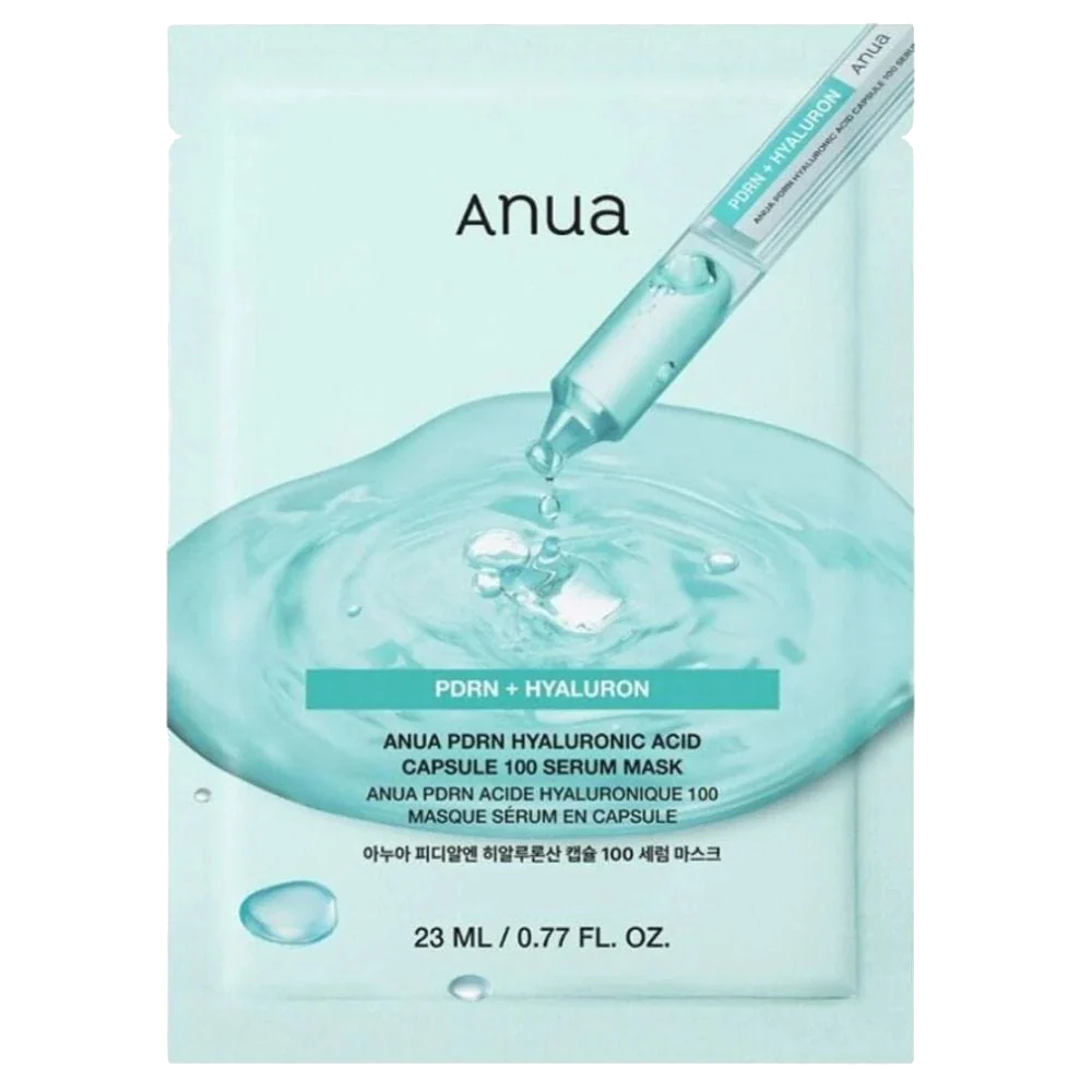 Anua Pleťová maska PDRN Hyaluronic Acid Capsule 100 Serum Mask 23 ml