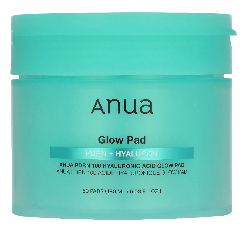 Anua Tonizačné tampóny PDRN 100 Hyaluronic Acid Glow Pad 60 ks