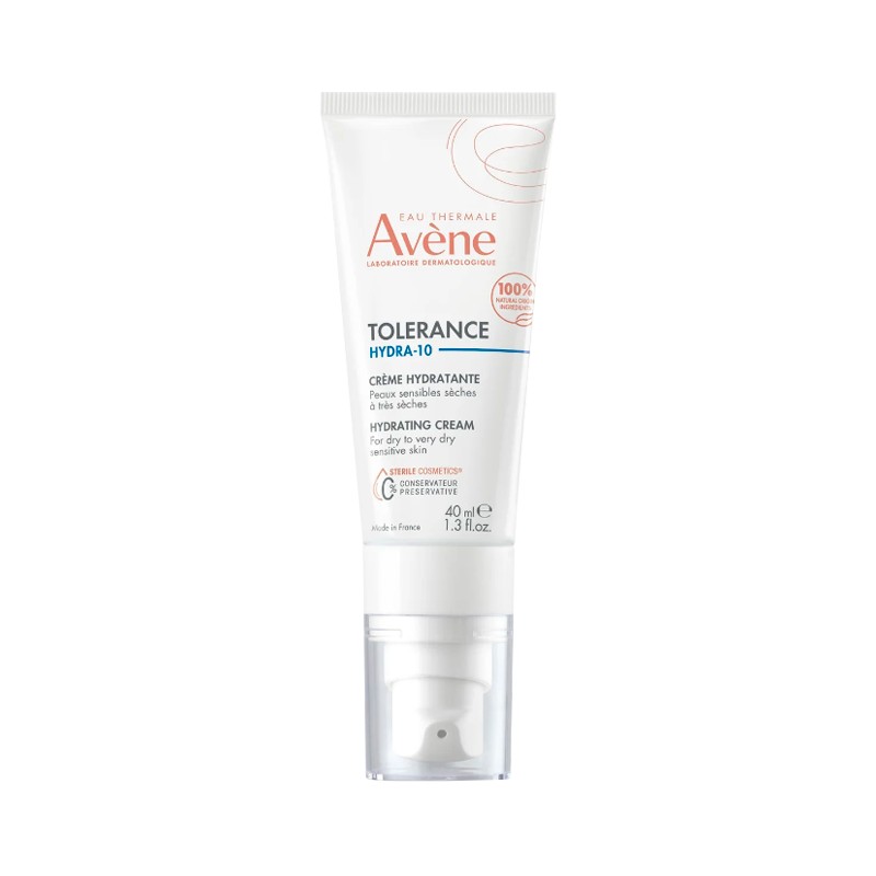 Avène Hydratační krém pro suchou a citlivou pleť Tolérance Hydra 10 (Hydrating Cream) 40 ml