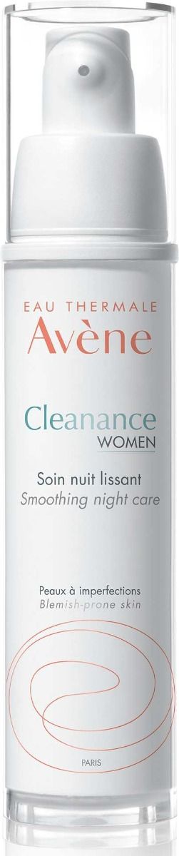 Zobrazit detail výrobku Avéne Noční péče pro aknózní pleť Cleanance Women (Smoothing Night Care) 30 ml