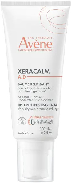 Avène Obnovující balzám pro velmi suchou a svědivou pokožku XeraCalm A.D (Lipid-Replenishing Balm) 200 ml