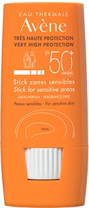 Levně Avène Ochranná tyčinka na citlivá místa SPF 50+ Sun (Stick for Sensitive Areas) 8 g