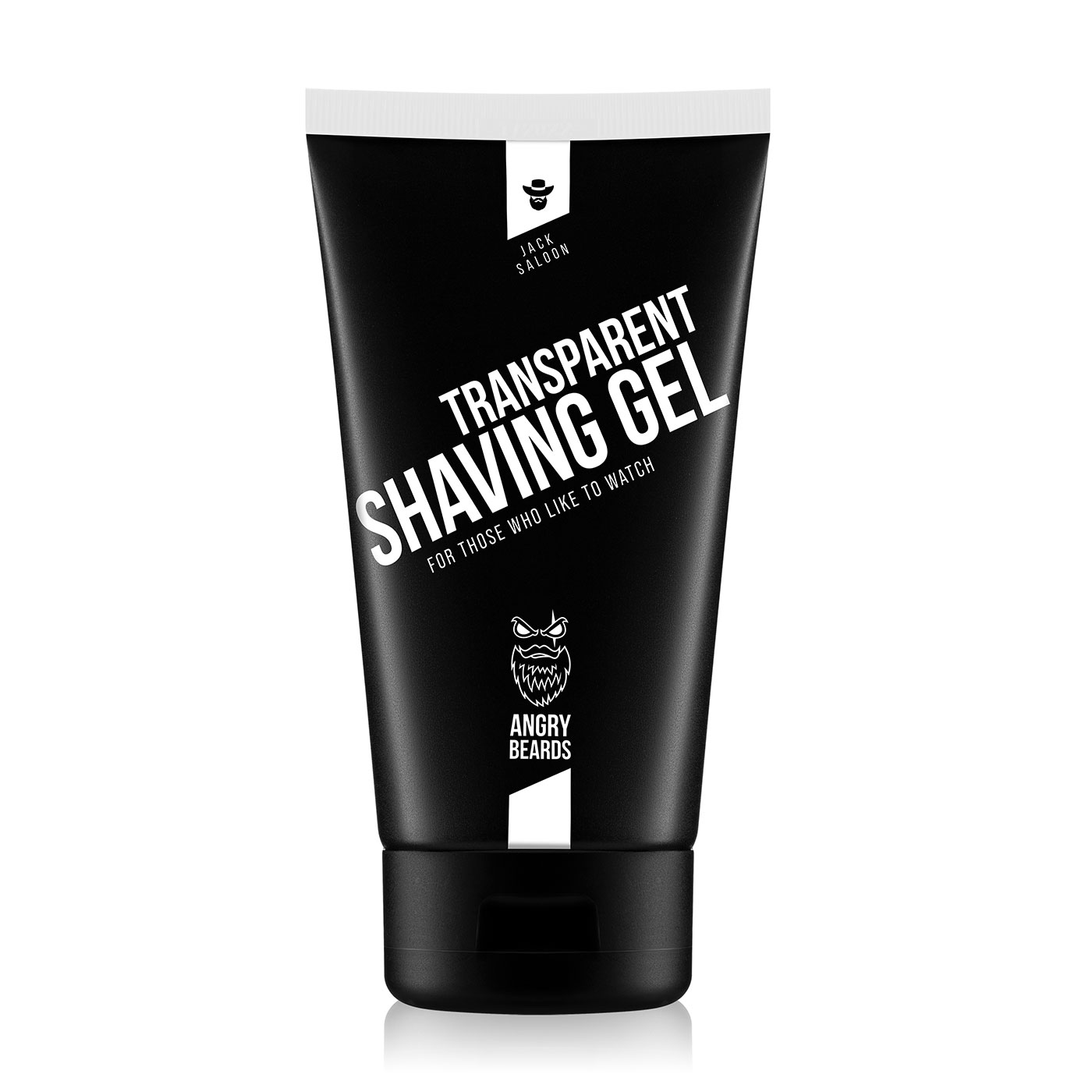 Levně Angry Beards Gel na holení Jack Saloon (Transparent Shaving Gel) 150 ml