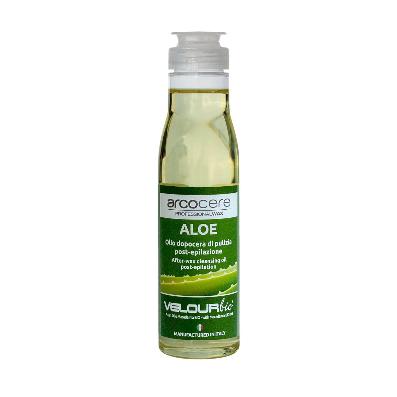Zobrazit detail výrobku Arcocere Zklidňující čisticí olej po epilaci Aloe Bio (After-Wax Cleansing Oil) 150 ml
