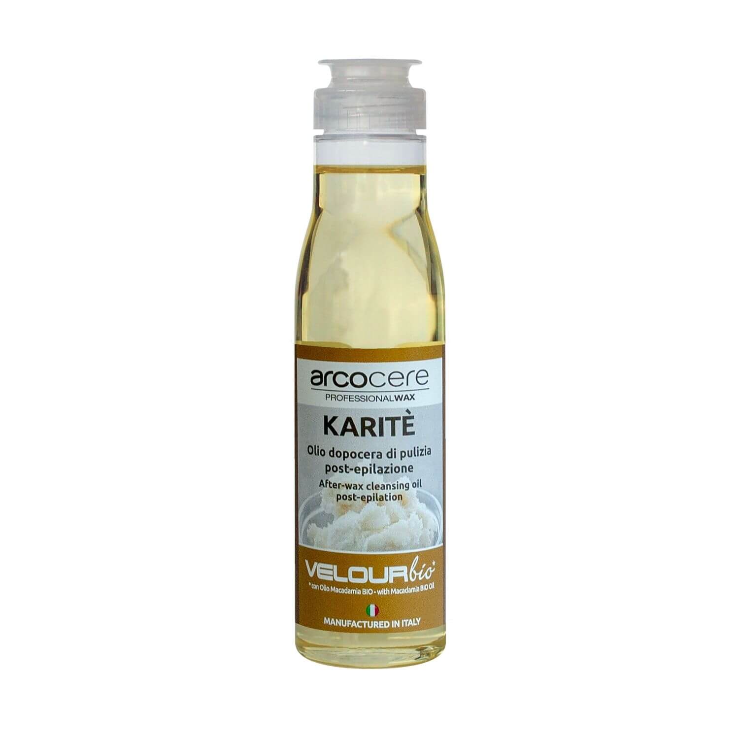 Zobrazit detail výrobku Arcocere Zklidňující čisticí olej po epilaci Karité Bio (After-Wax Cleansing Oil) 150 ml