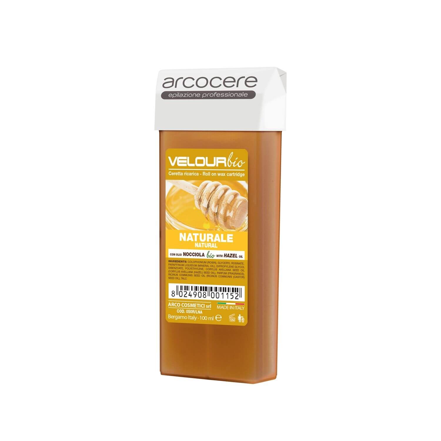 Zobrazit detail výrobku Arcocere Epilační vosk Professional Wax Natural Honey Bio (Roll-On Cartidge) 100 ml