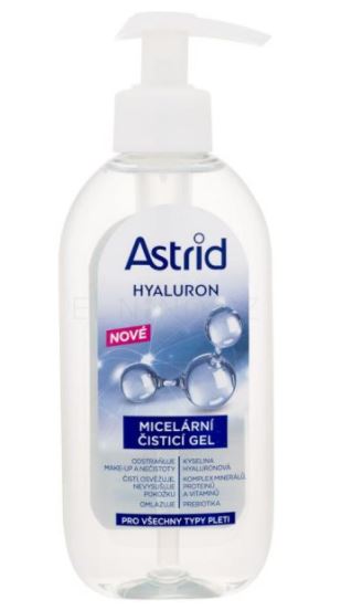 Astrid Tisztító micellás gél Hyaluron 200 ml