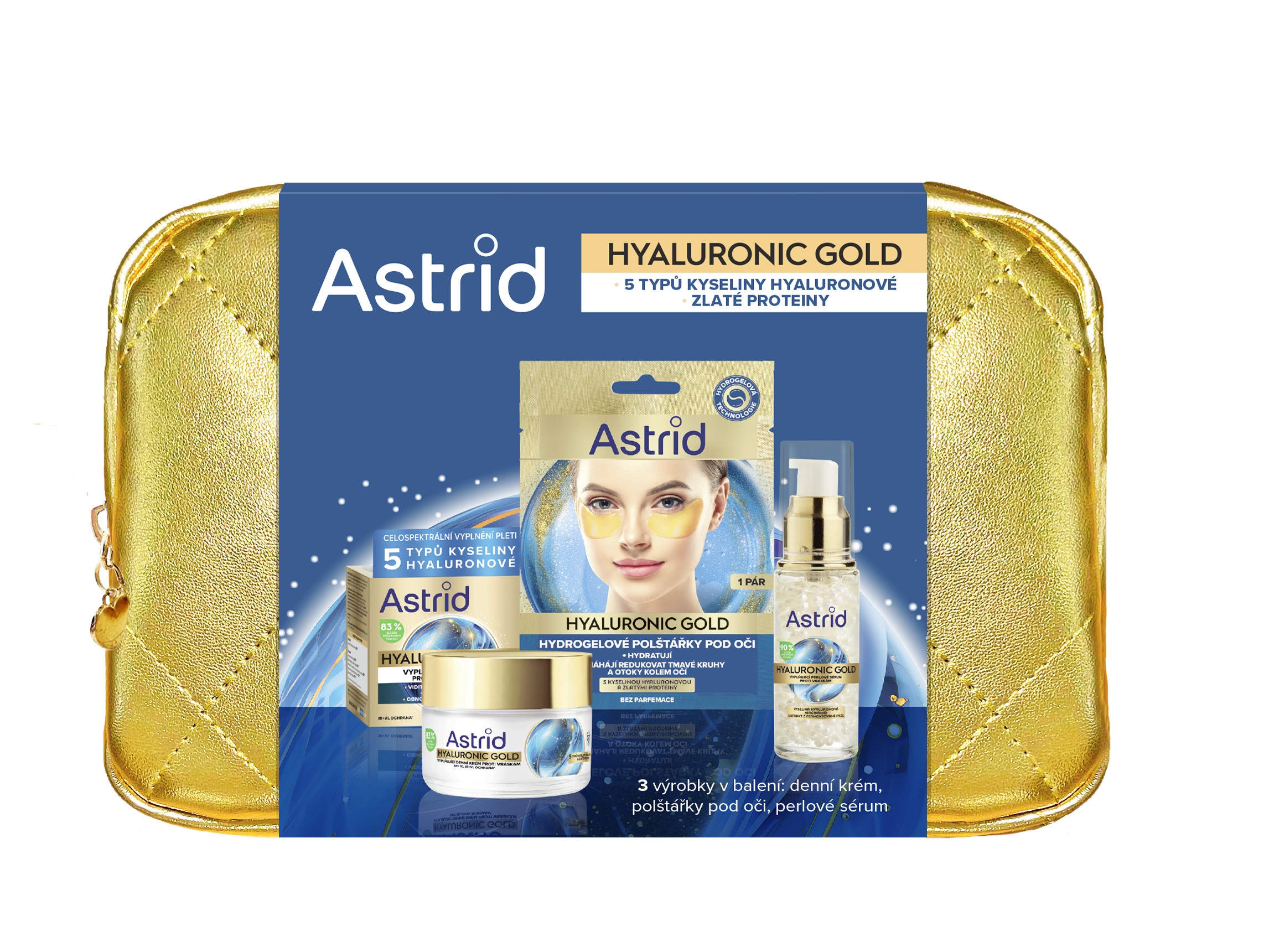 Astrid Darčeková sada Hyaluronic Gold Astrid Darčeková sada Hyaluronic Gold