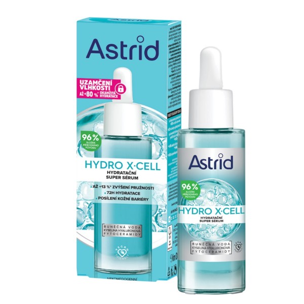 Levně Astrid Hydratační super sérum Hydro X-Cell 30 ml