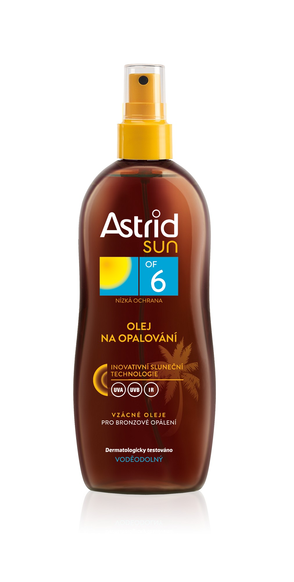 Astrid Olej na opaľovanie Sun OF 6 200 ml