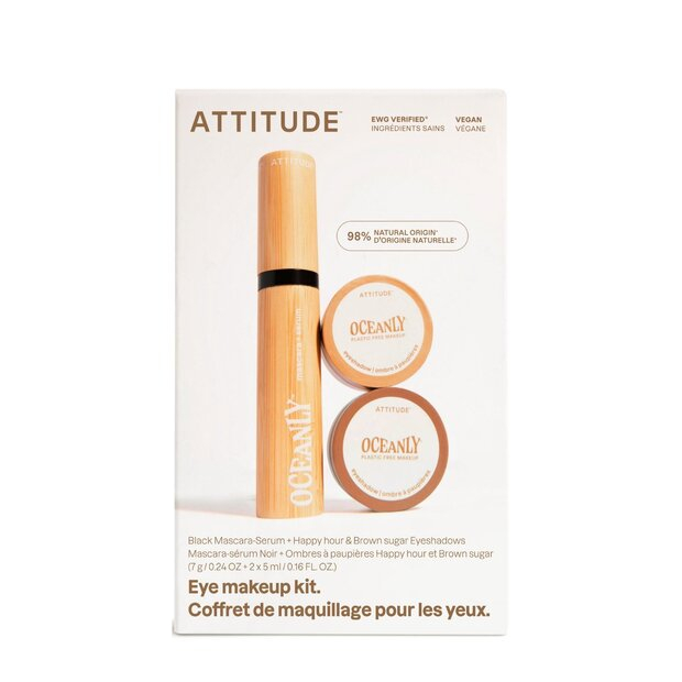 Attitude Dárková sada Oceanly Brown Eye Make-up Kit