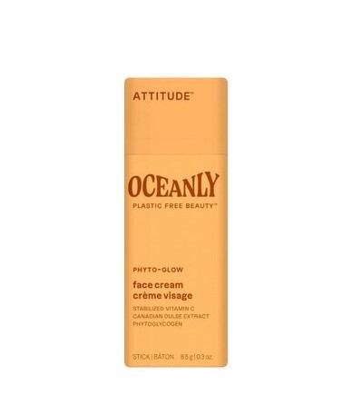 Attitude Rozjasňující pleťový krém v tyčince s vitamínem C Oceanly (Glow Face Cream) 8,5 g