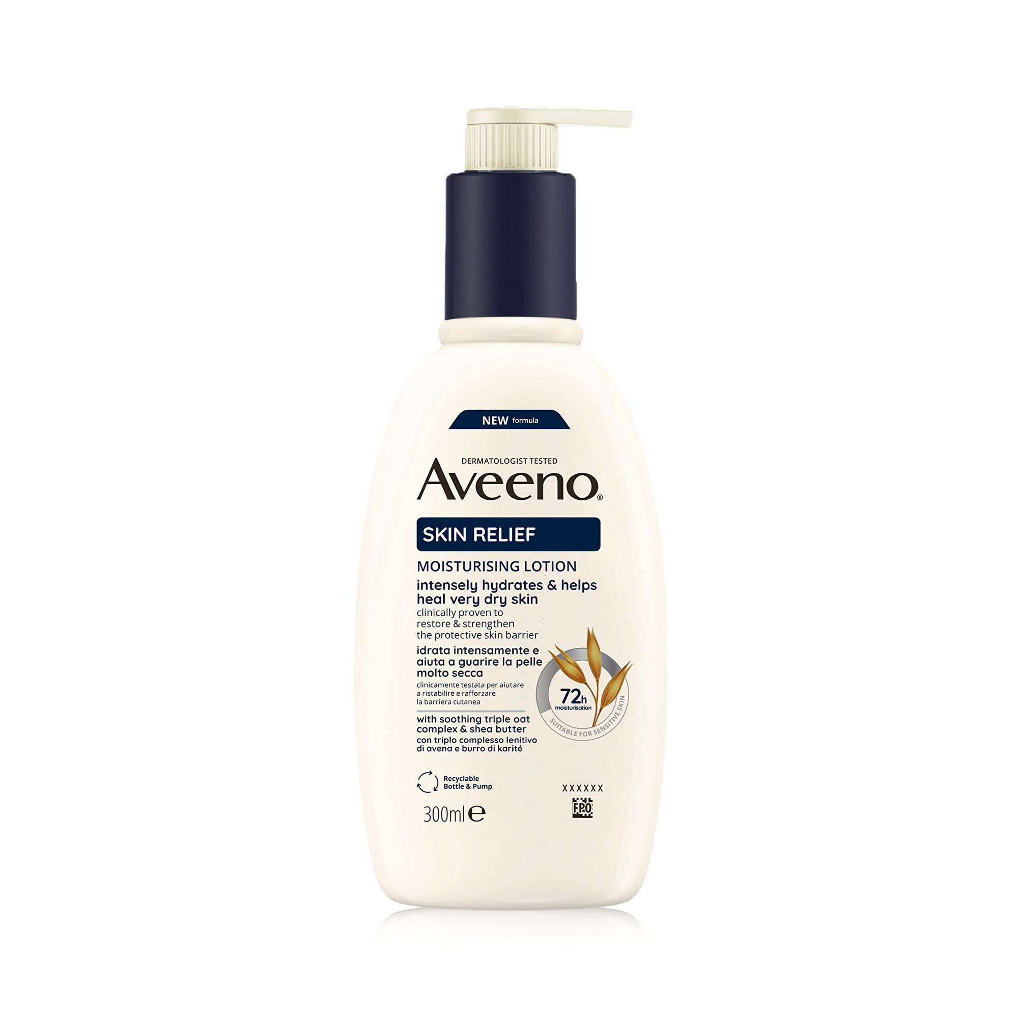 Levně Aveeno Hydratační tělové mléko bez parfemace Skin Relief (Moisturising Lotion) 300 ml