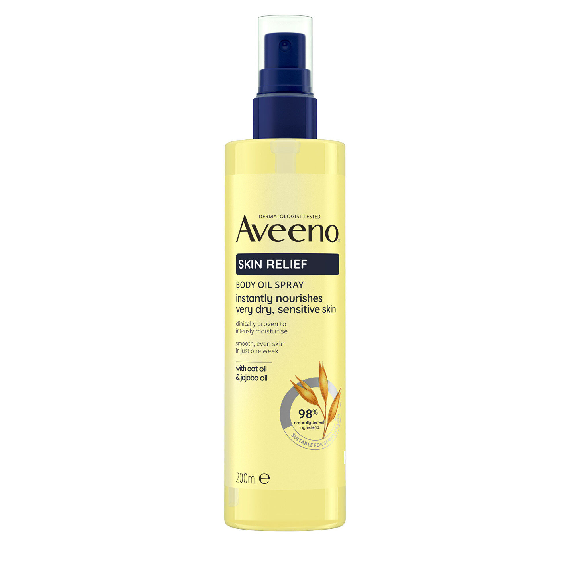 Aveeno Telový olej v spreji Skin Relief (Body Oil Spray) 200 ml