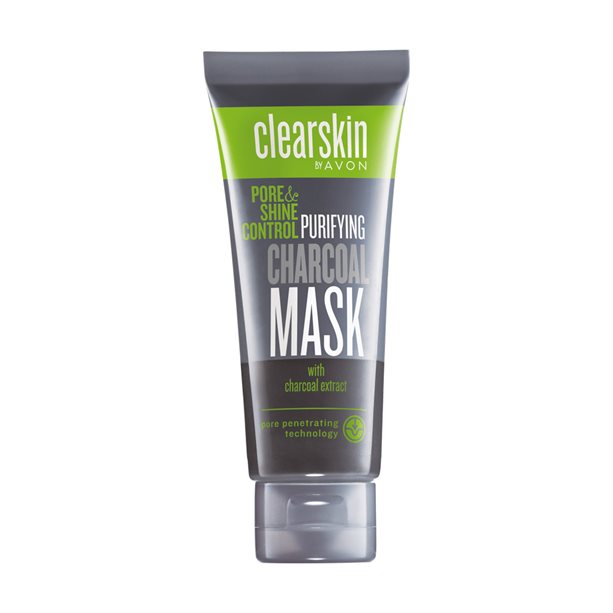 Avon Čisticí pleťová maska s výtažkem z černého uhlí Cleasrkin (Purifying Charcoal Mask) 75 ml