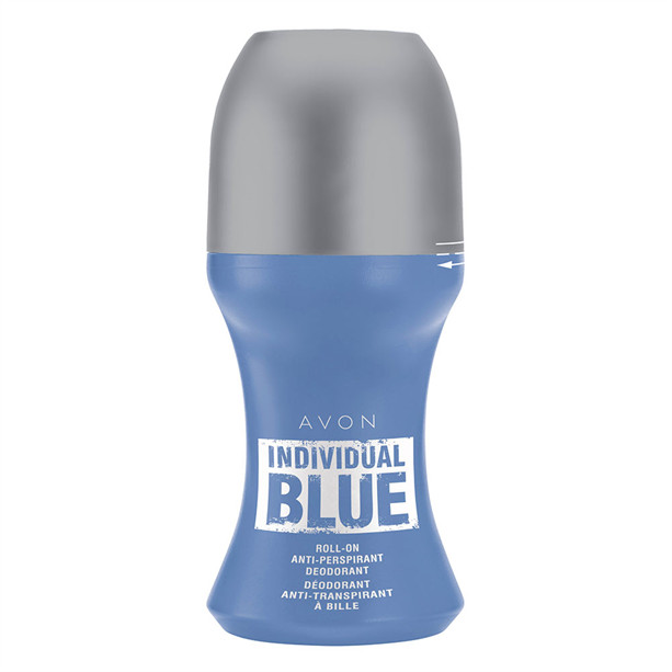 Avon Guličkový dezodorant Individual Blue (Roll-on Anti-perspirant) 50 ml + 2 mesiace na vrátenie tovaru