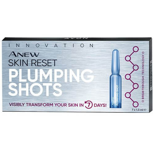 Levně Avon Vyplňující pleťové ampulky Anew Skin Reset 7 x 1,3 ml