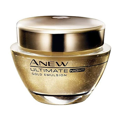 Avon Zlatá nočný kúra s Protinolem Anew Ultimate Night Gold Emulsion 50 ml + 2 mesiace na vrátenie tovaru