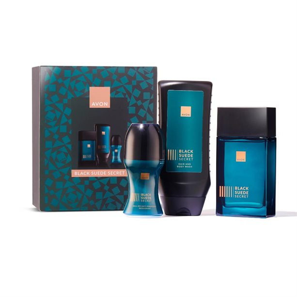Avon Darčeková sada Black Suede Secret