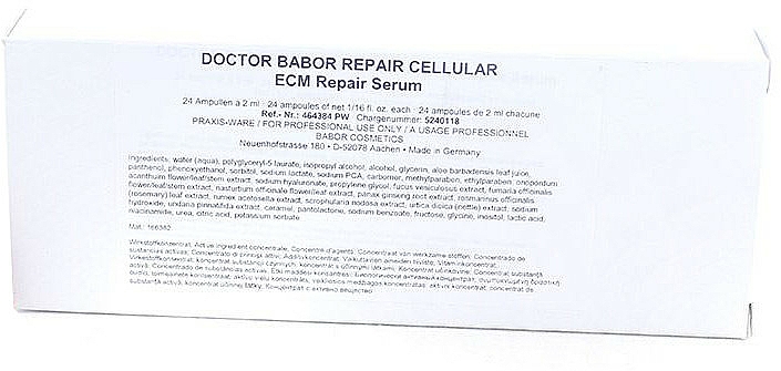 Babor Intenzívne regeneračné sérum v ampulkách Doctor Repair Cellular (ECM Repair Serum) 24 x 2 ml