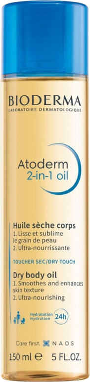 Bioderma Suchý tělový olej Atoderm 2v1 Oil (Dry Body Oil) 150 ml