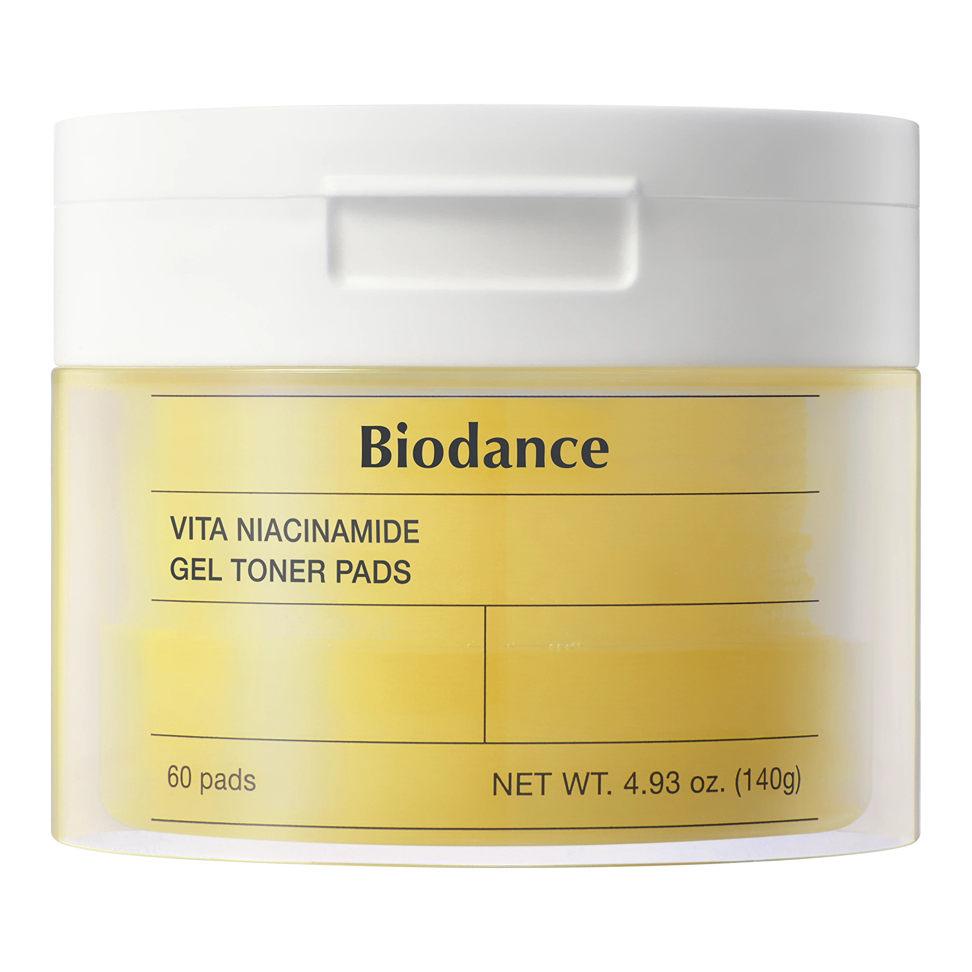 Biodance Tonizačné vankúšiky Vita Niacinamide Gél Toner Pads 60 ks
