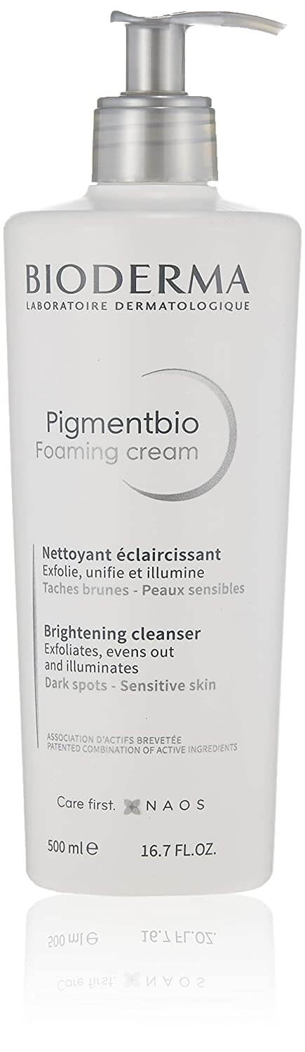 Bioderma Čisticí krém proti tmavým skvrnám Pigmentbio Foaming Cream (Brightening Cleanser) 500 ml