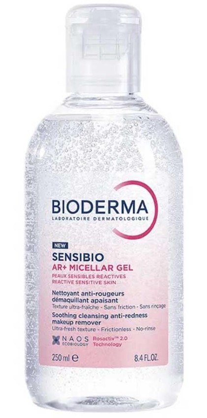 Bioderma Čistiaci micelárny gél pre citlivú pleť Sensibio AR+ (Gél Micellaire) 250 ml