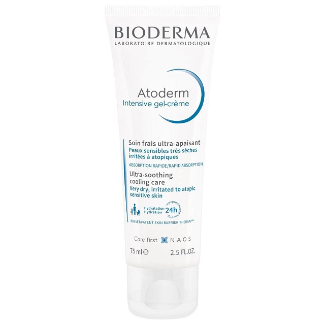 Bioderma Intenzivní gelový krém Atoderm (Ultra-Soothing Cooling Care) 75 ml