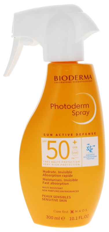 Bioderma Opalovací krém SPF50+ (Photoderm Spray) 300 ml